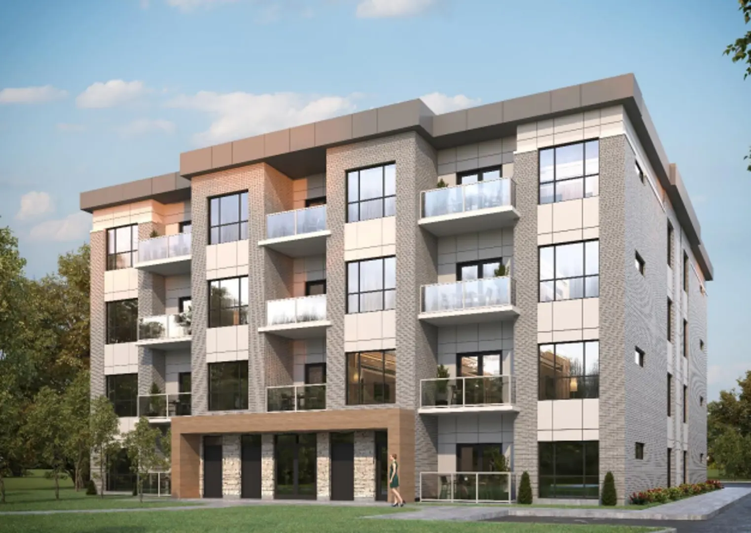 1408 & 1412 Commissioners Road West Condos, London. Artist’s rendering.