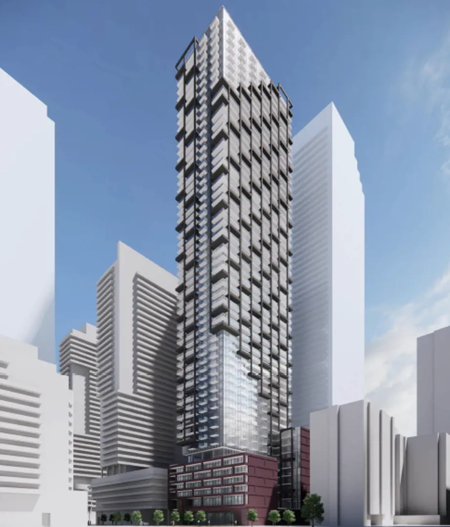 141 Roehampton Avenue Condos, Toronto. Artist’s rendering.