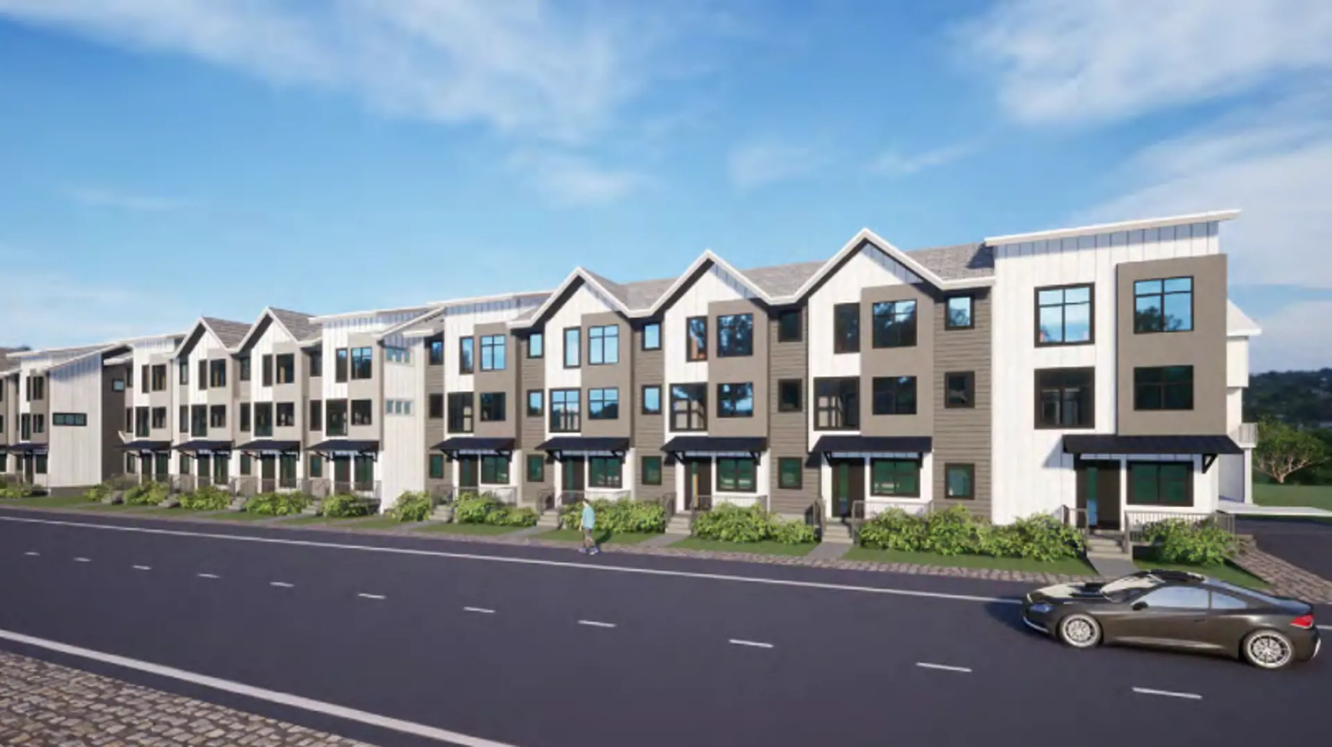 14174 64 Avenue Townhomes, Surrey. Artist’s rendering.