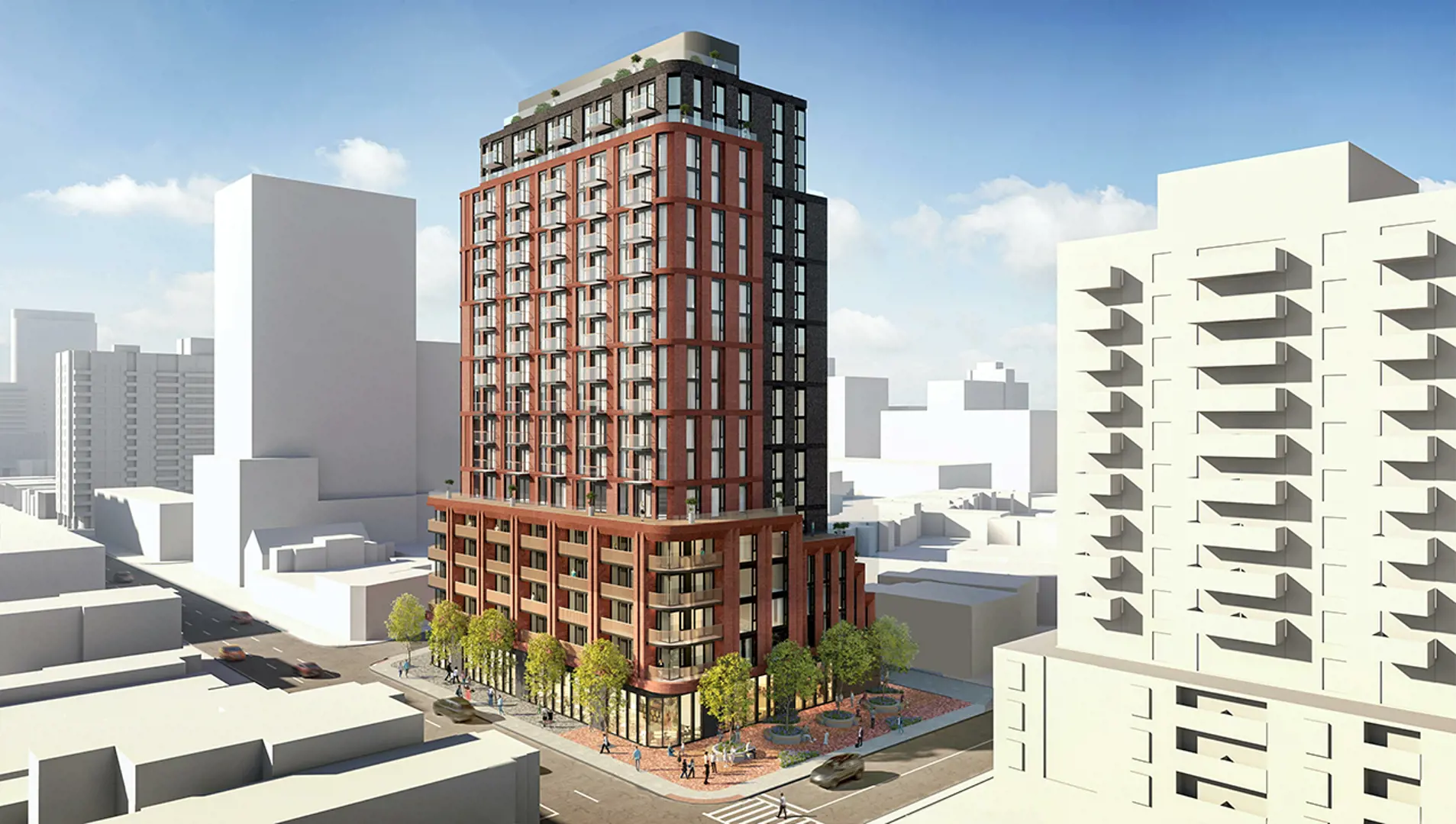 1423-1437 Bloor Street West, 278 Sterling Road Condos, Toronto. Artist’s rendering.