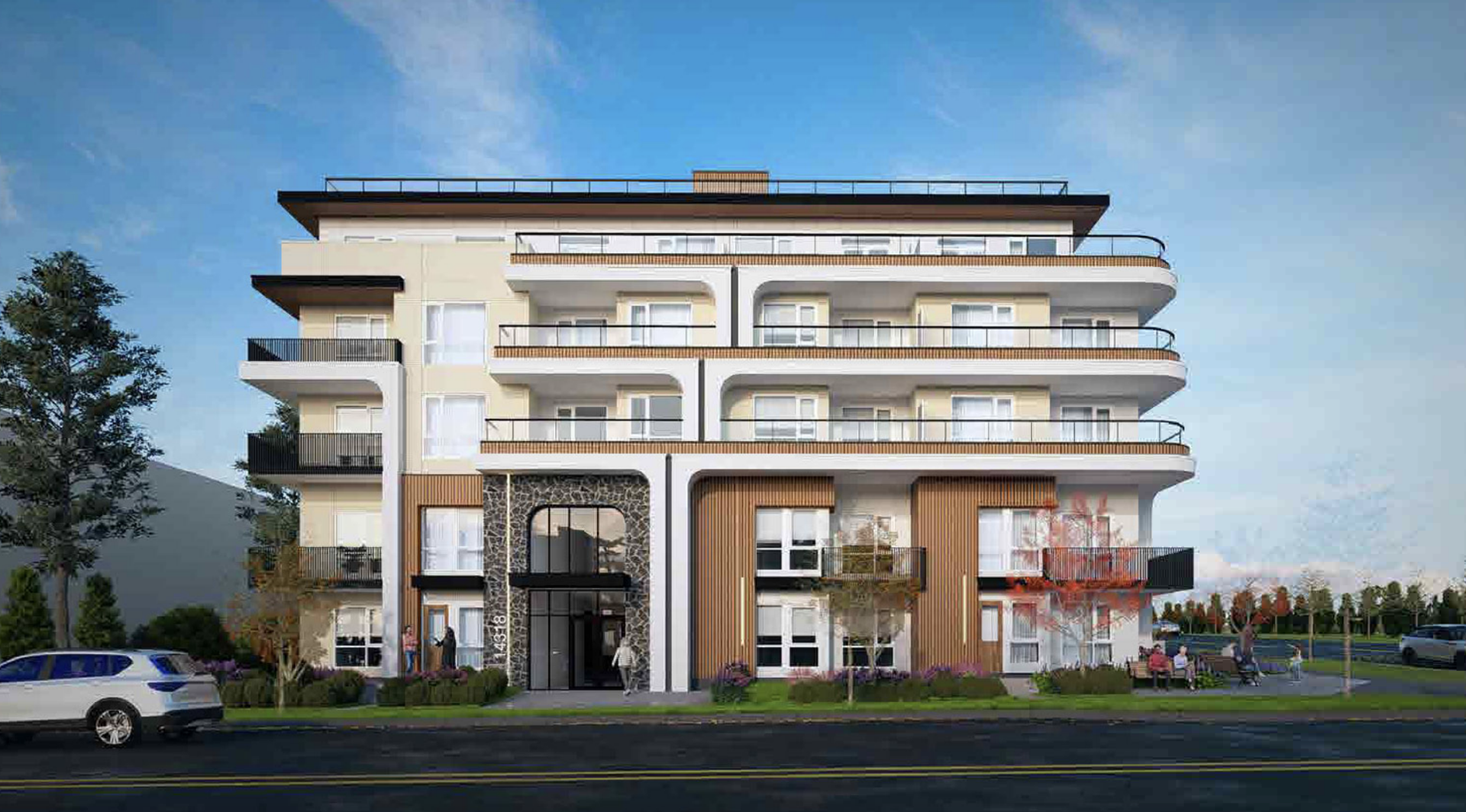 14318 60 Avenue Condos, Surrey. Artist’s rendering.