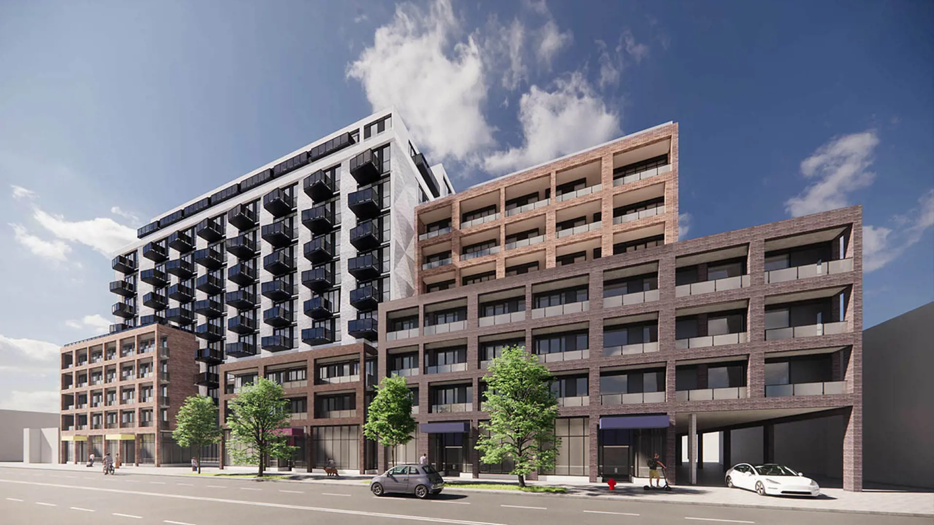 1437-1455 Queen Street West Condos, Toronto. Artist’s rendering.