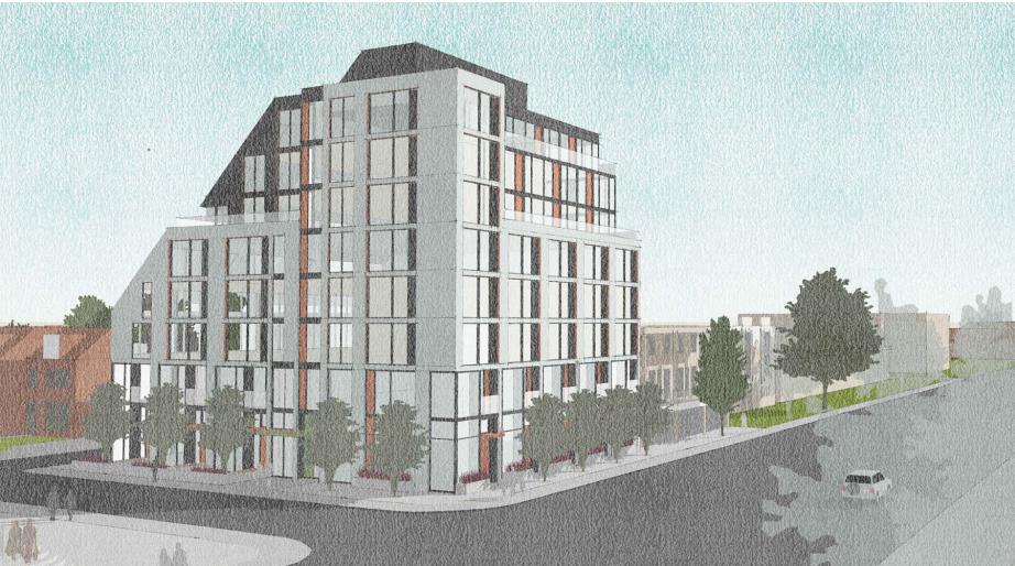 1474 St. Clair Avenue West Condos, Toronto. Artist’s rendering.
