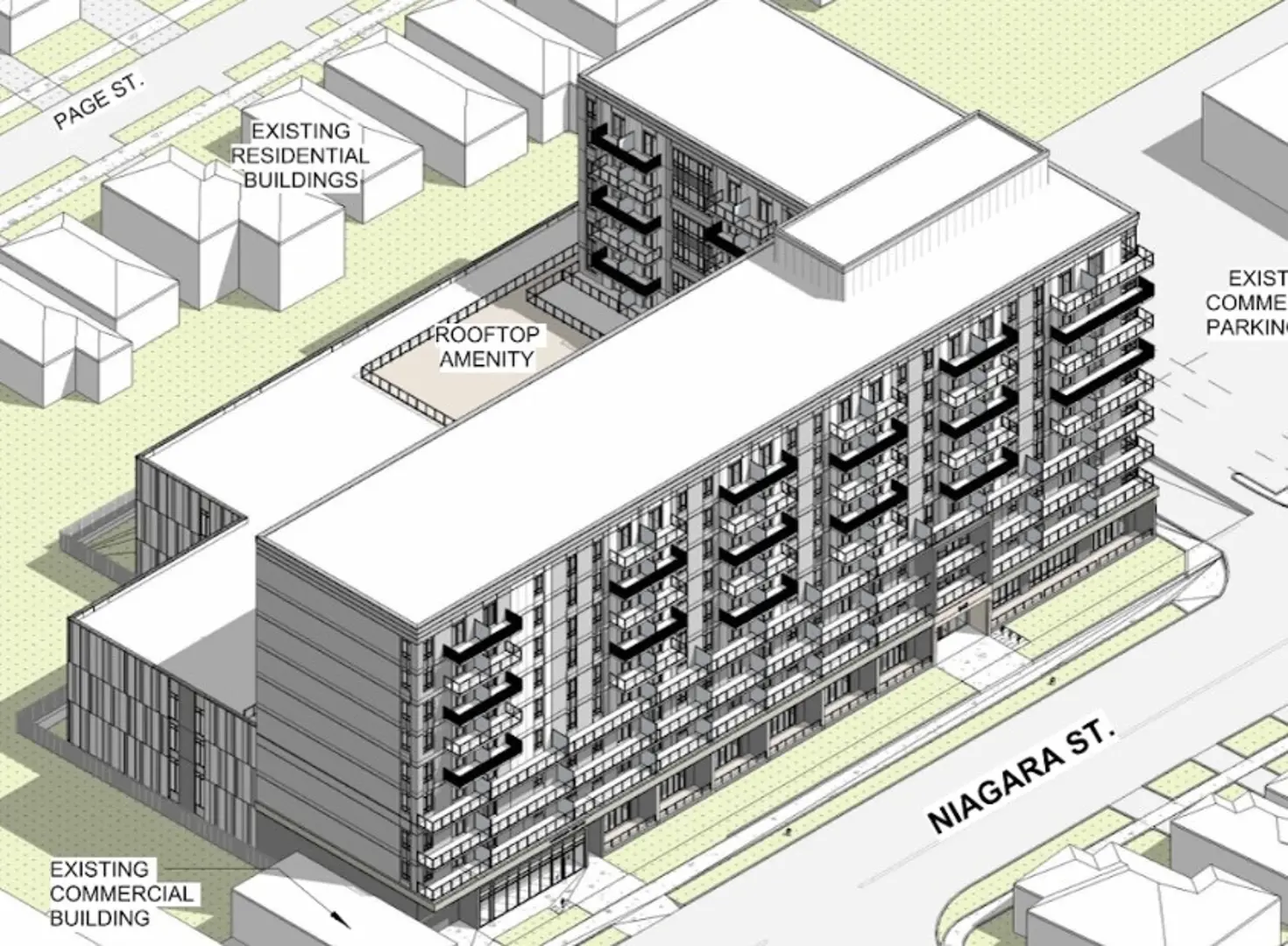 148-158 Niagara Street Condos, St. Catharines. Artist’s rendering.