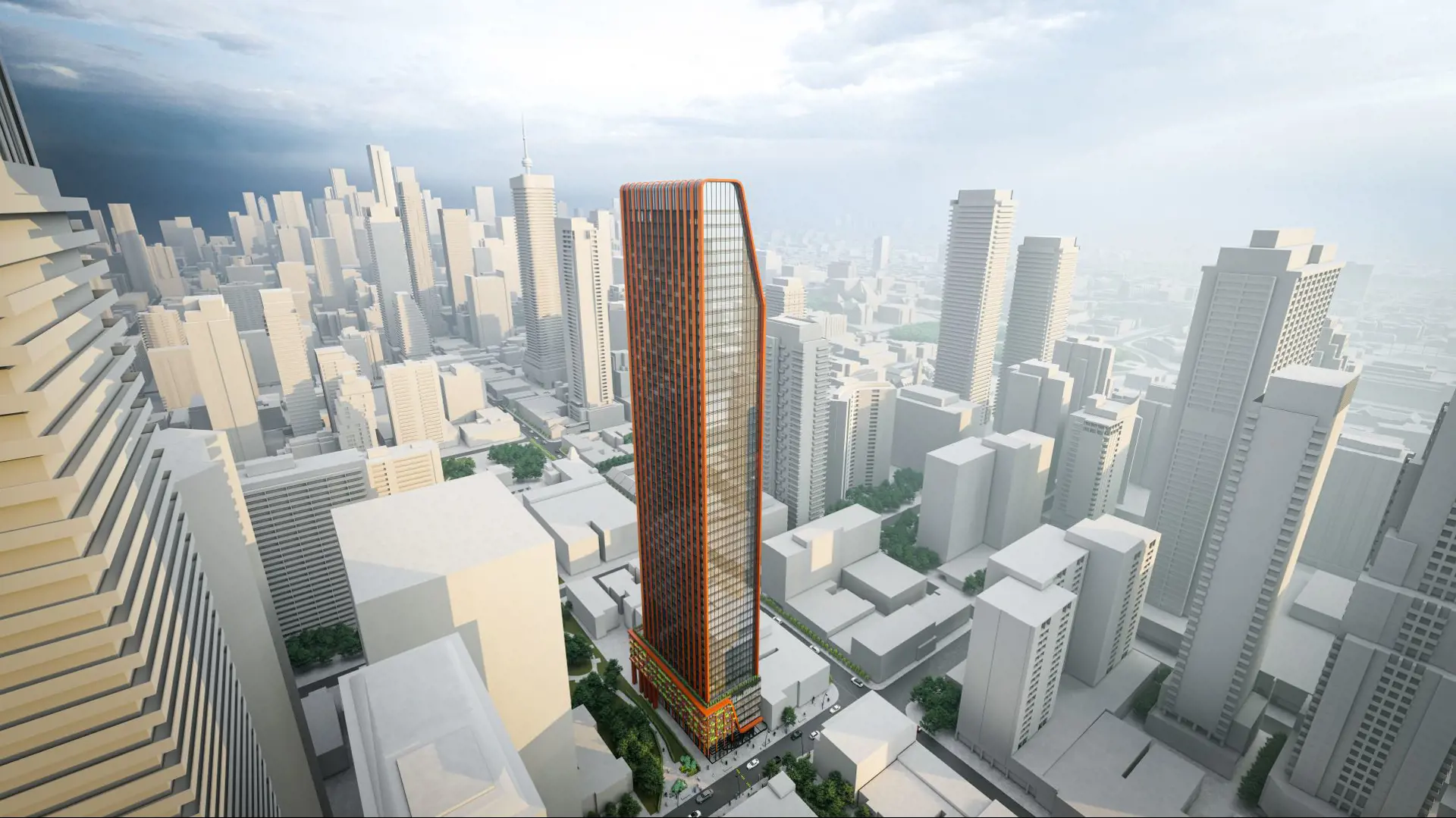 15 Charles Street East Condos, Toronto. Artist’s rendering.