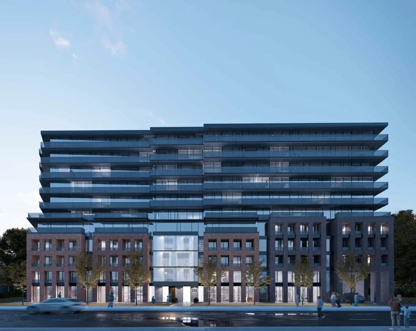 150 Clonmore Drive Condos, Toronto. Artist’s rendering.