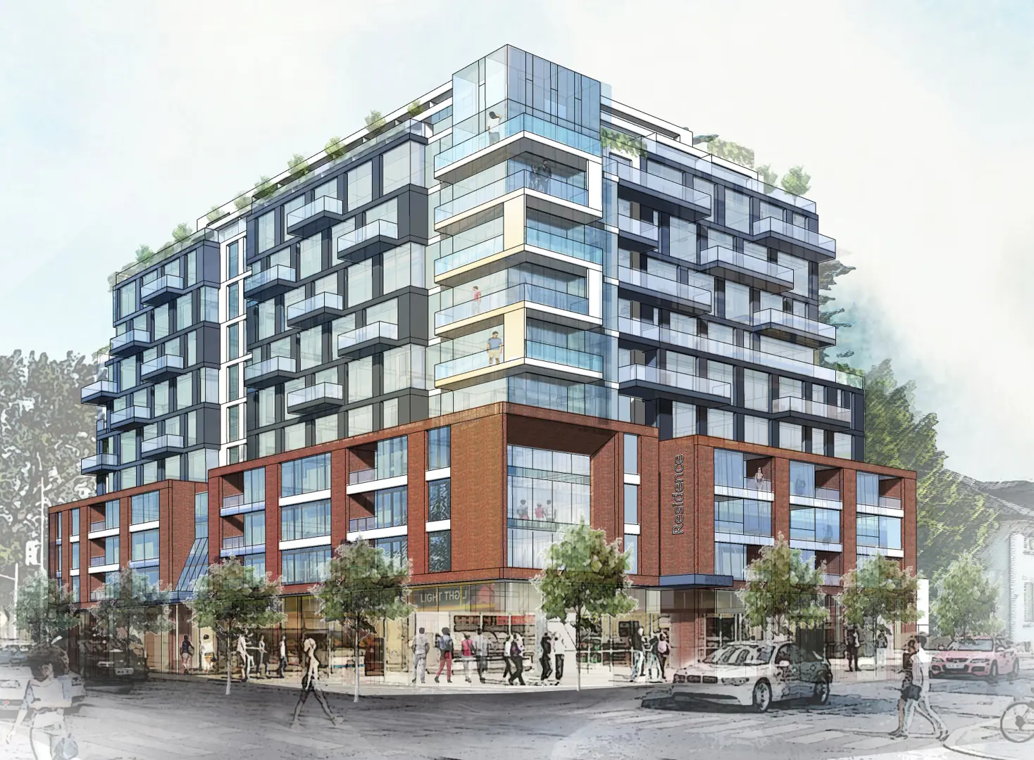150 Randall Street Condos, Oakville. Artist’s rendering.