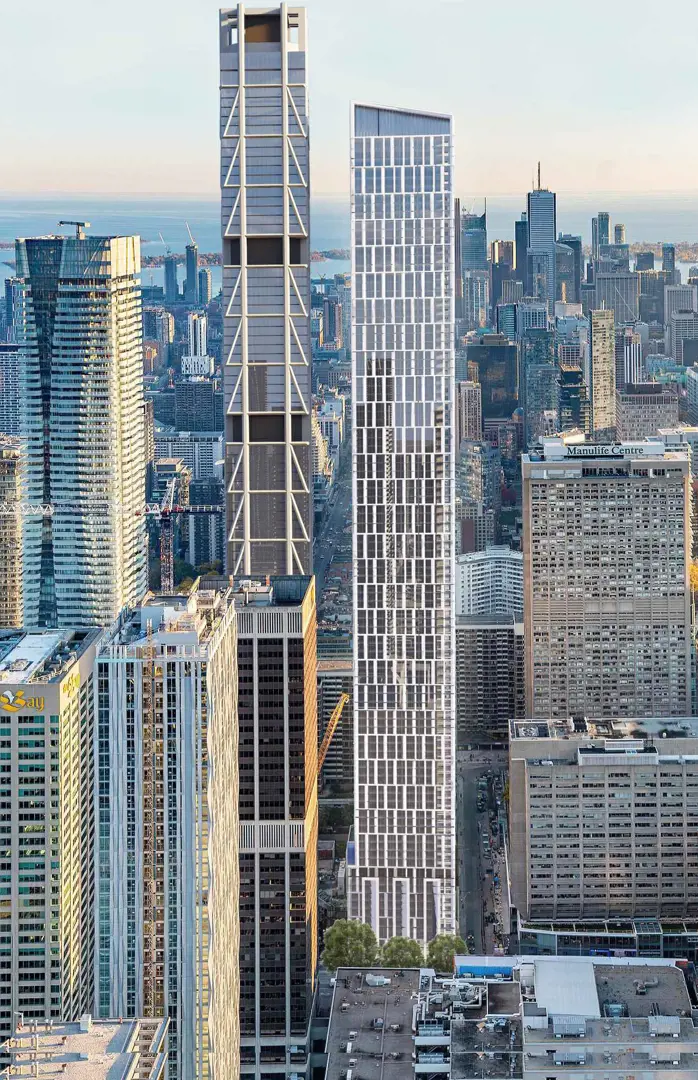 15-19 Bloor Street West Condos, Toronto. Artist’s rendering.