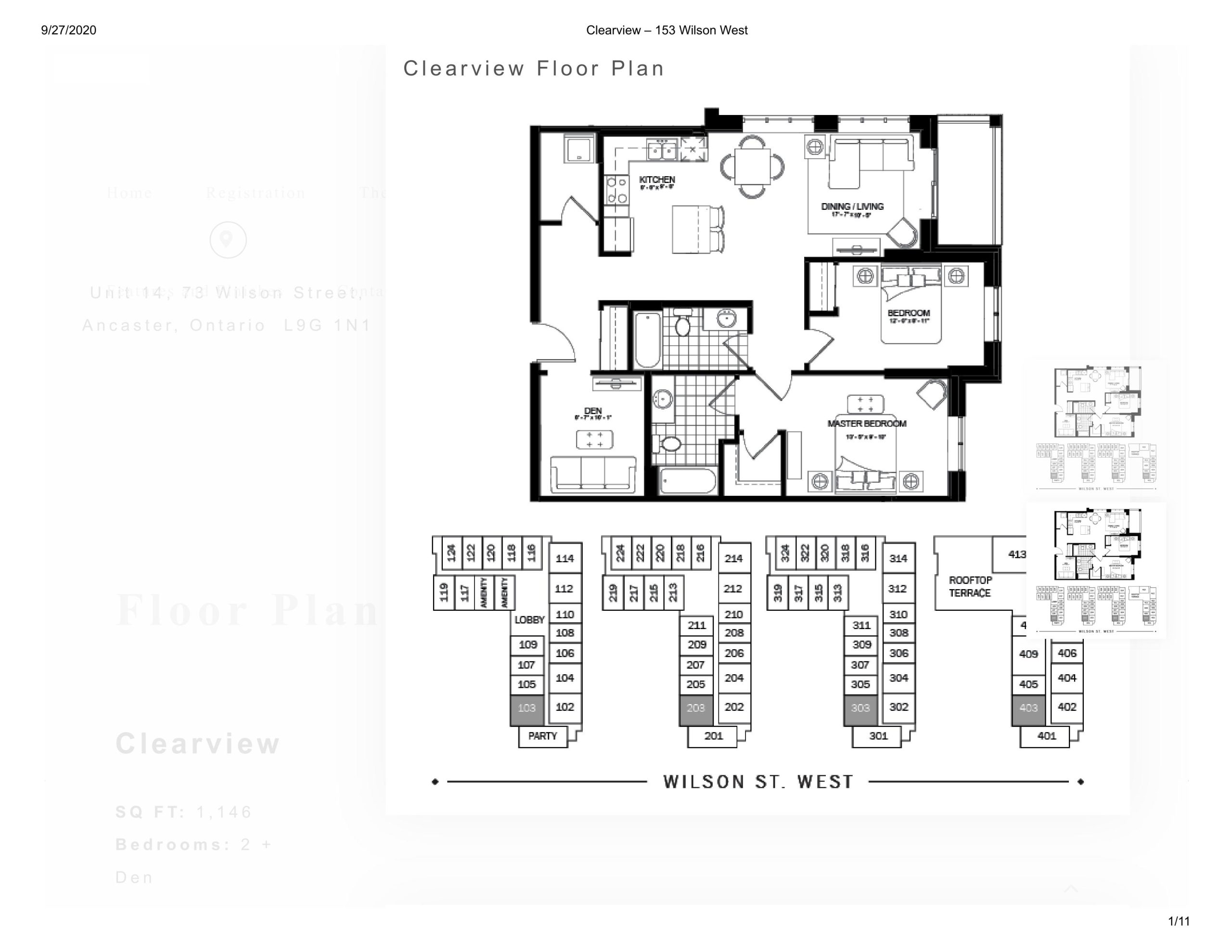 Clearview plan preview