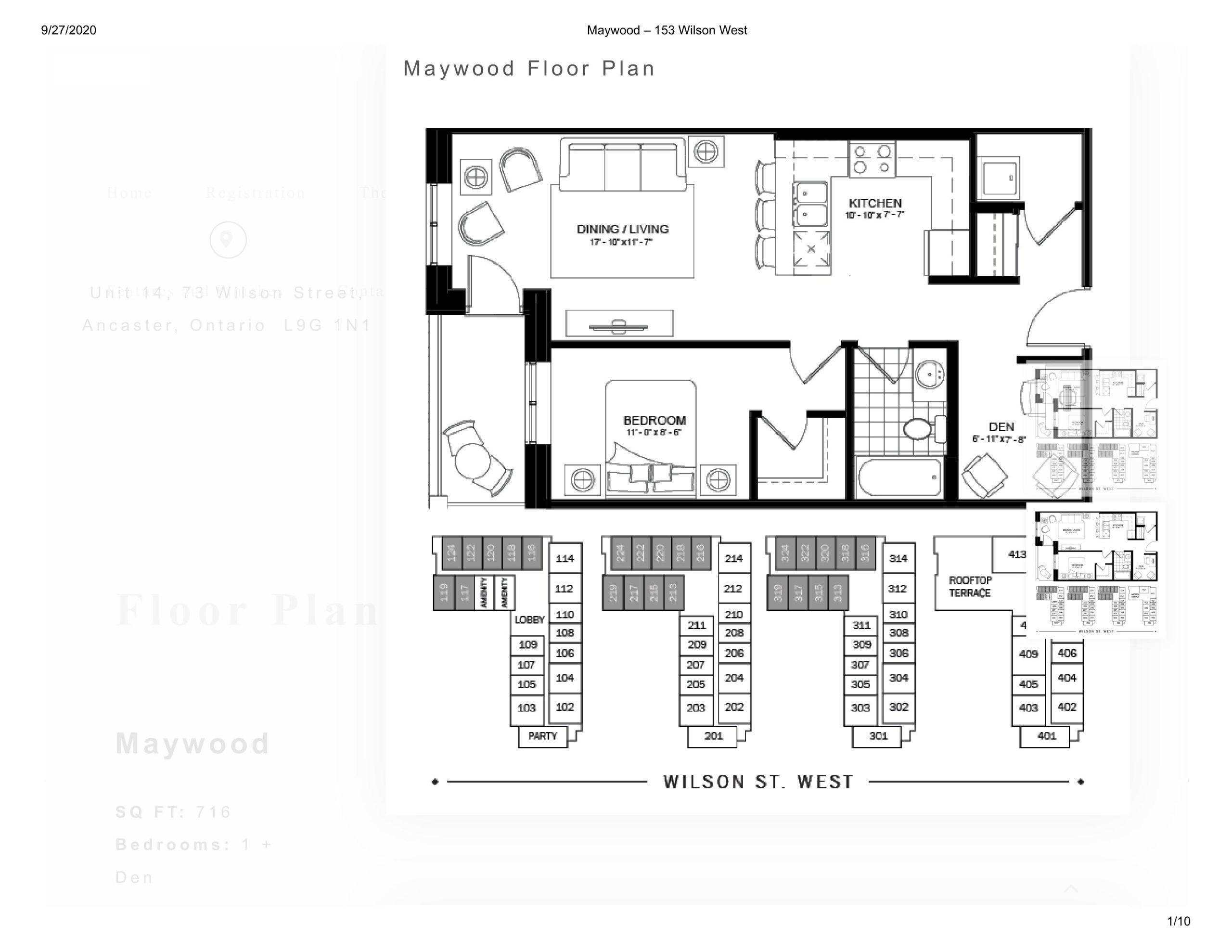 Maywood plan preview