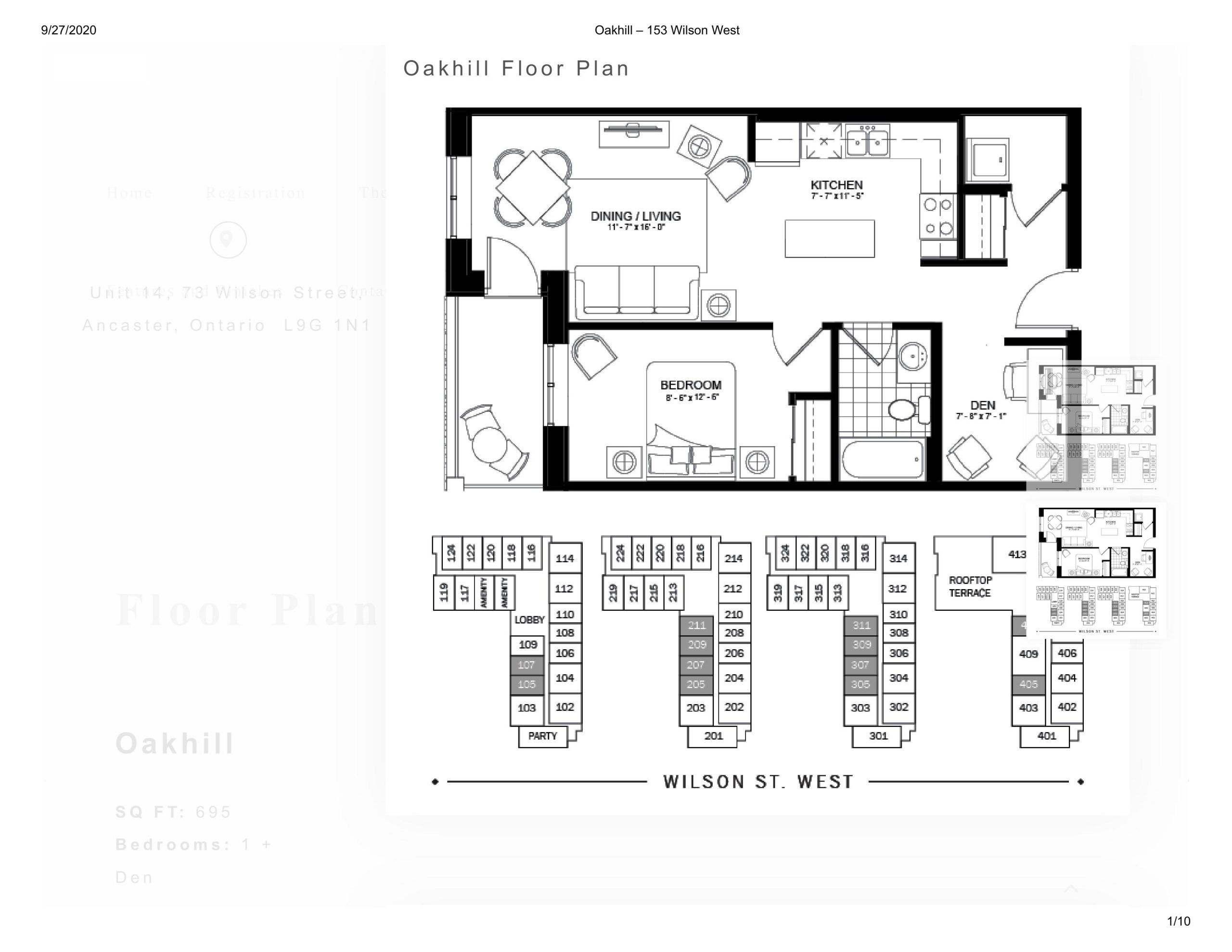 Oakhill plan preview