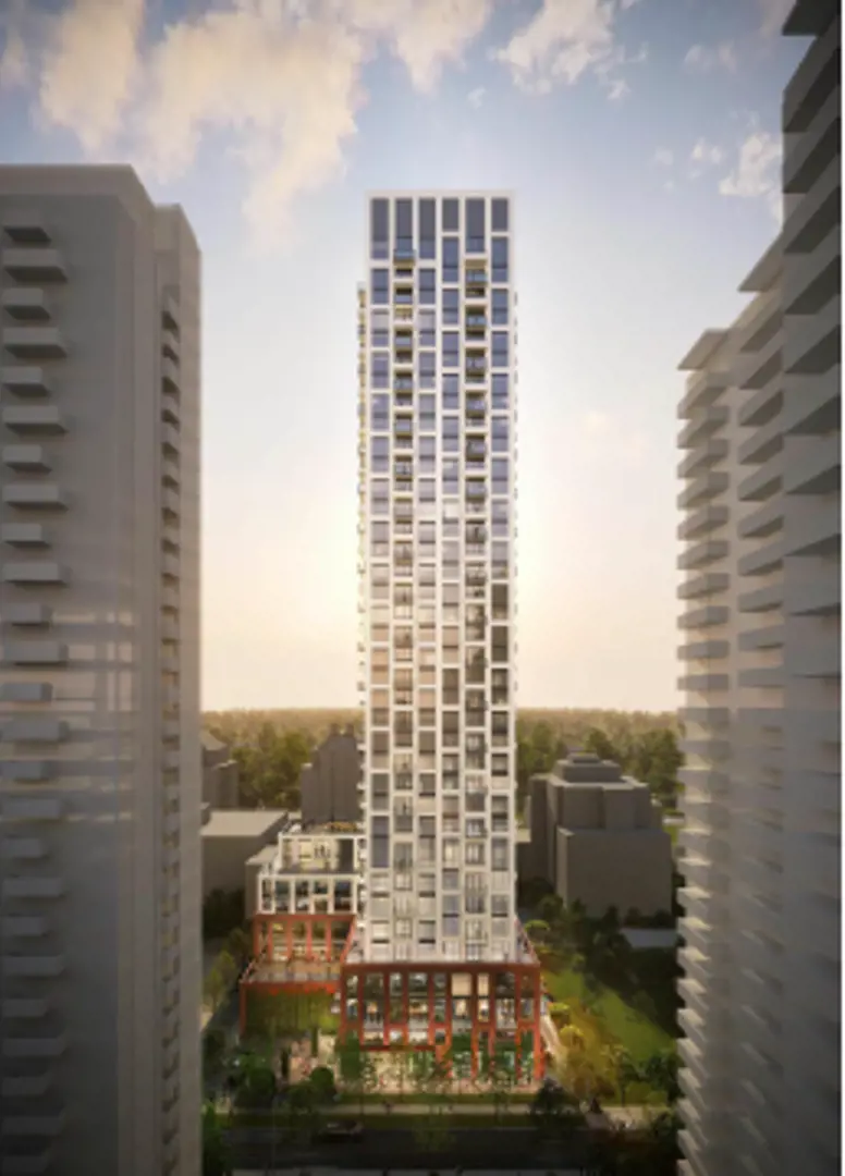 155 Balliol Infill, Toronto. Artist’s rendering.