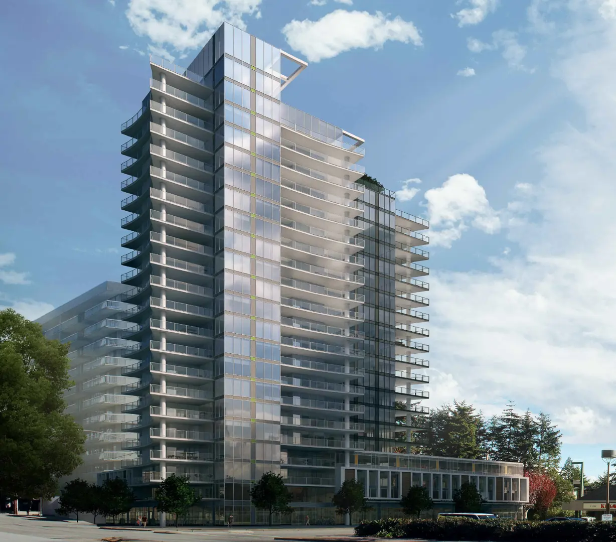 1556 George Street Condos, White Rock. Artist’s rendering.