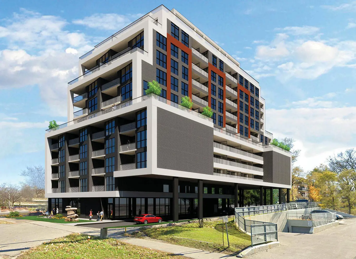 1575 Lawrence Avenue West Condos, Toronto. Artist’s rendering.