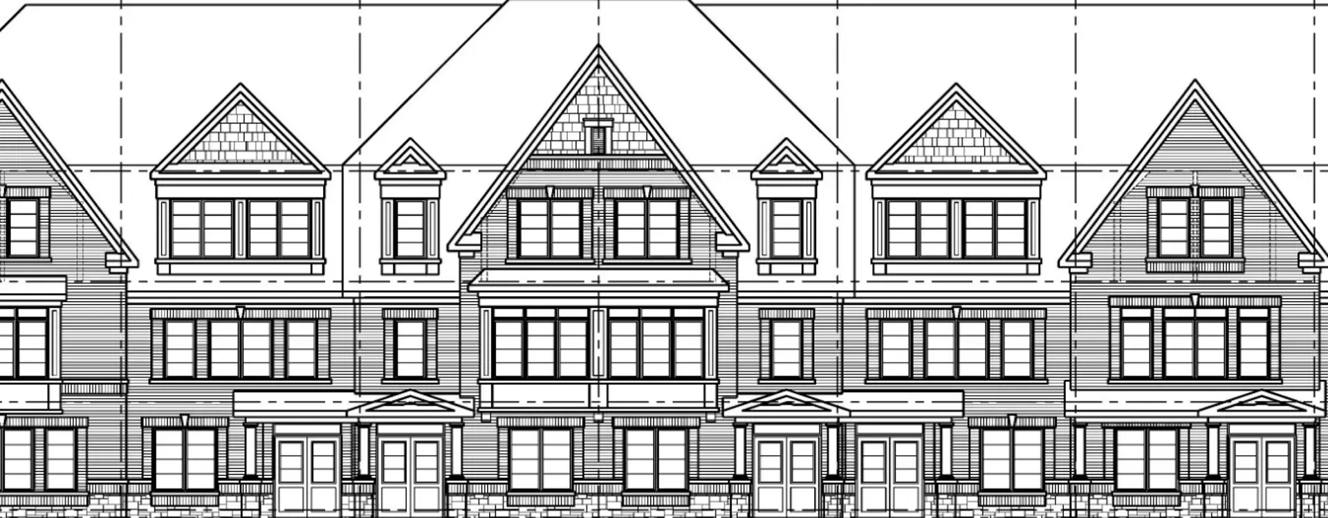 15762 Old Simcoe Road Townhomes, Port Perry. Artist’s rendering.