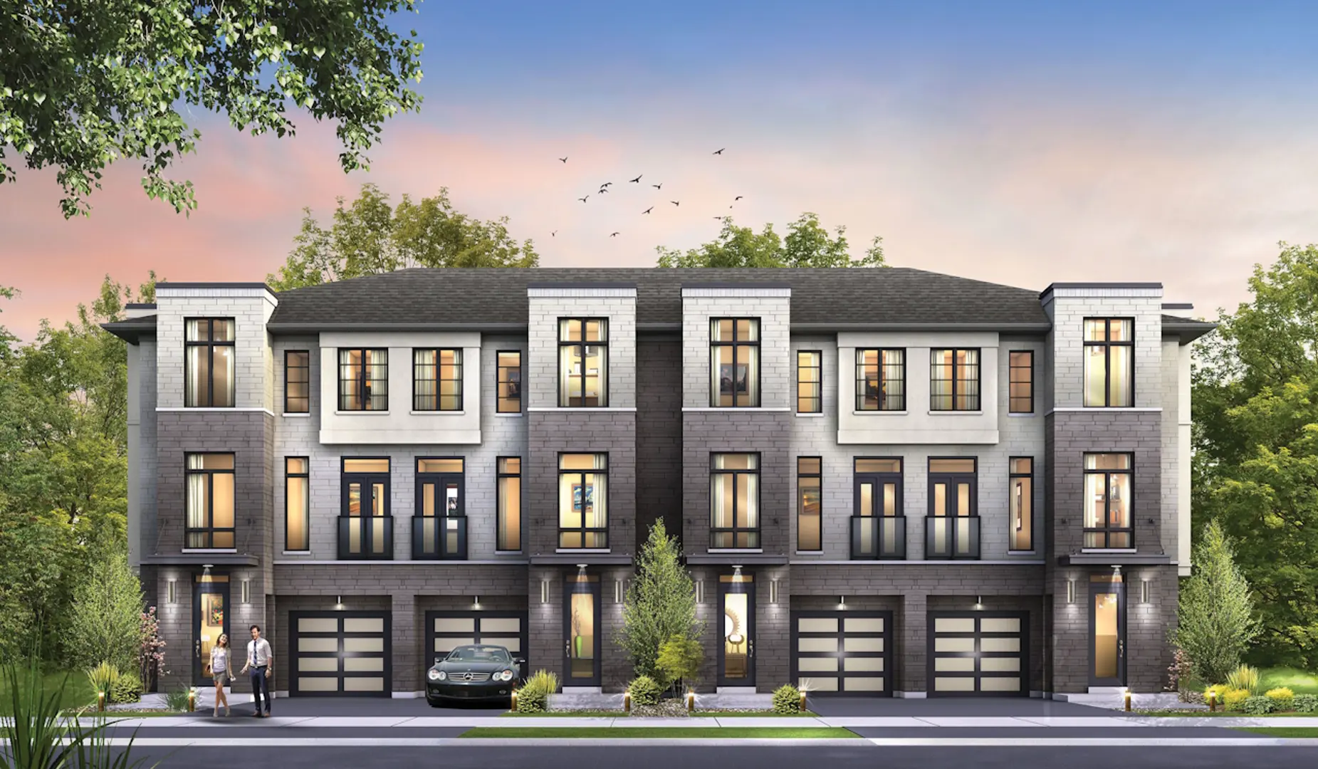 159-189 Carrville Road Townhomes, Richmond Hill. Artist’s rendering.