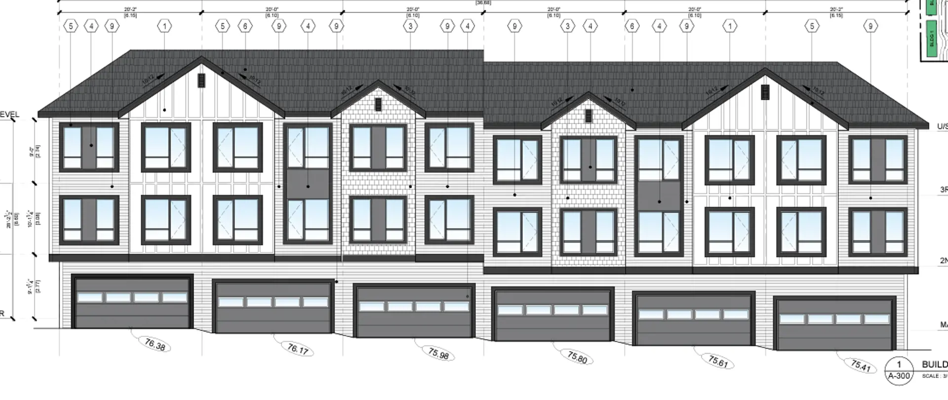 16172 24 Avenue (Townhomes), Surrey. Artist’s rendering.