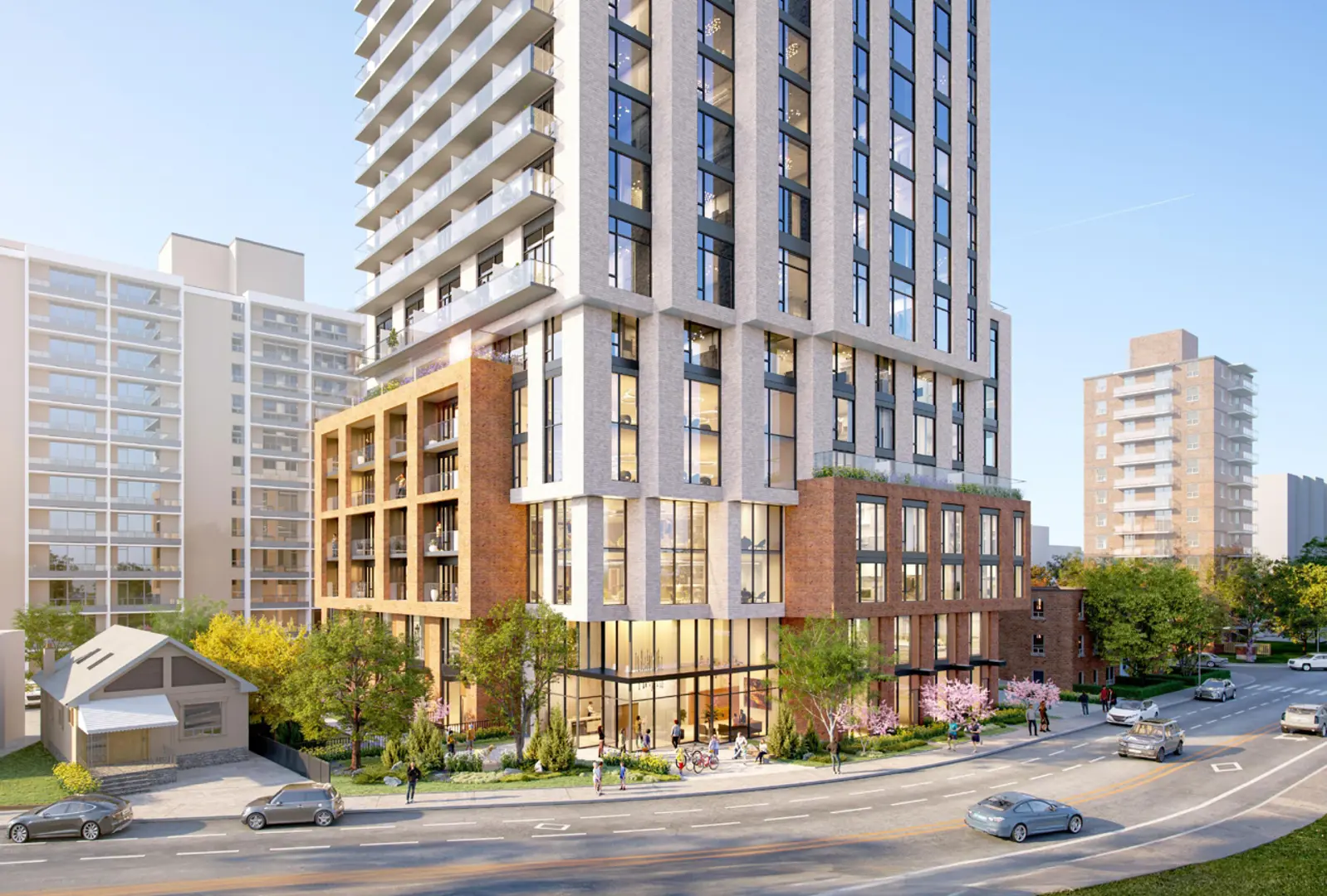 16-26 Cosburn Avenue Condos, Toronto. Artist’s rendering.