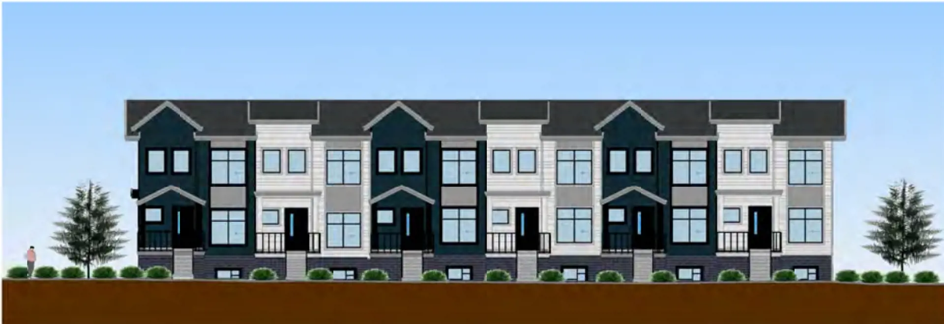 16621 19 Avenue Townhomes, Surrey. Artist’s rendering.