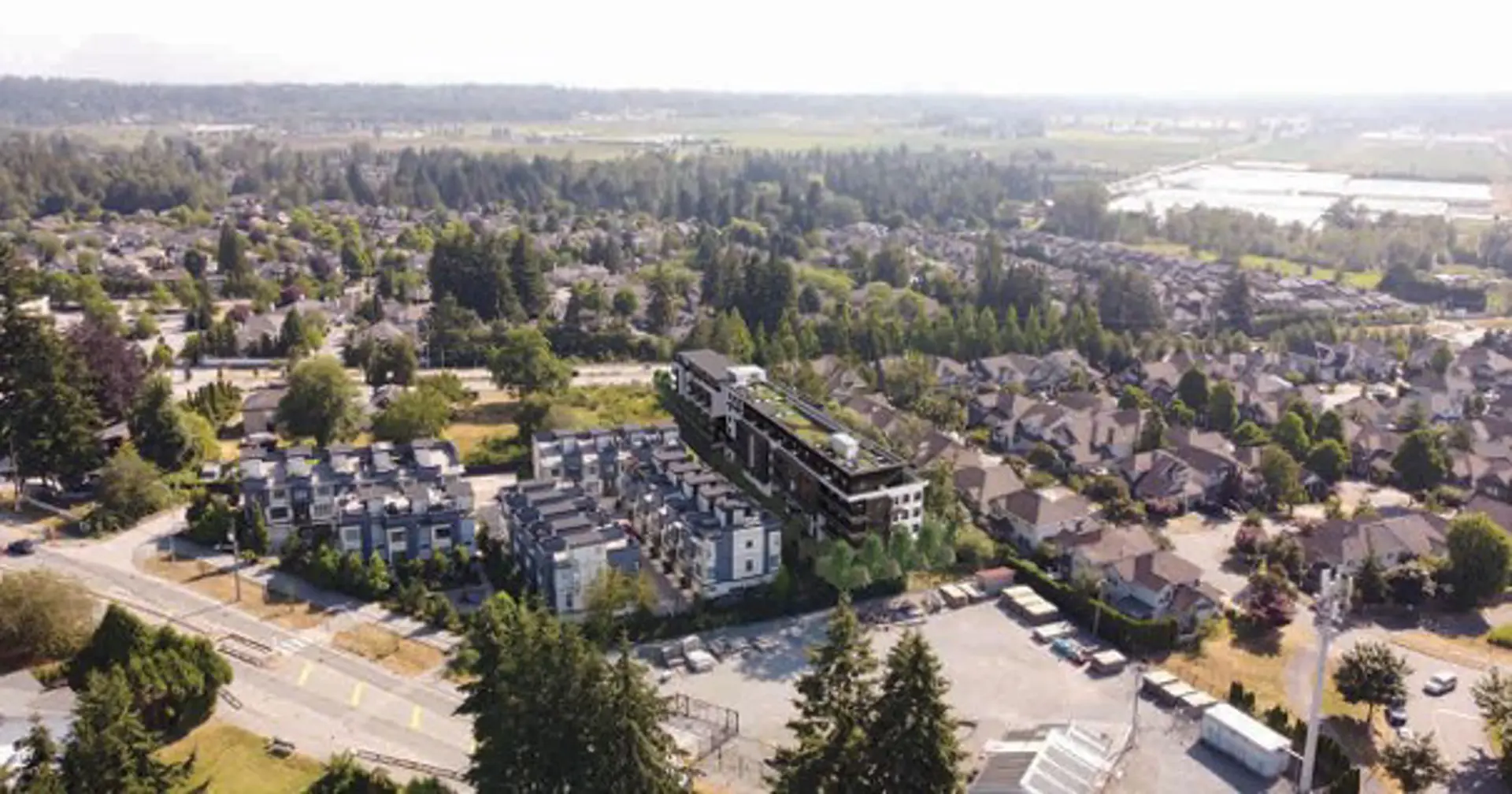 16882 Fraser Highway Townhomes, Surrey. Artist’s rendering.