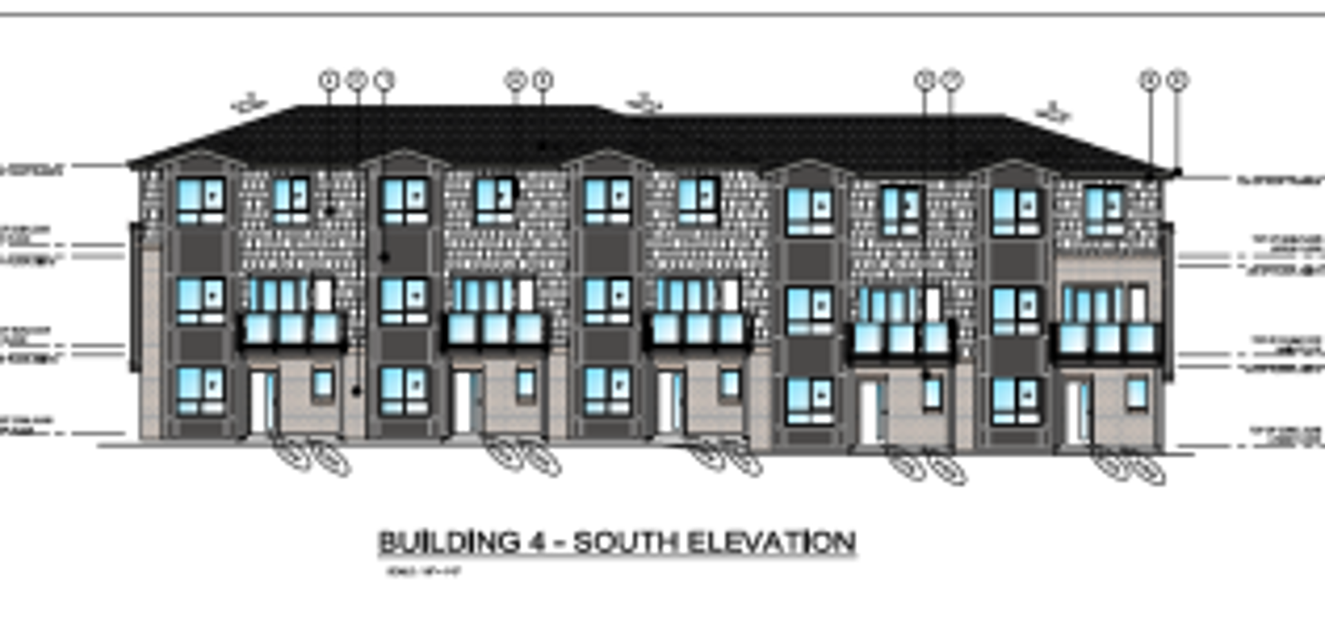 16888 20 Avenue Townhomes, Surrey. Artist’s rendering.
