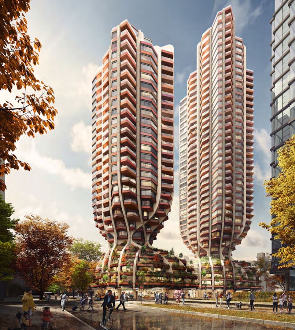 1700 Alberni Condos, Vancouver. Artist’s rendering.