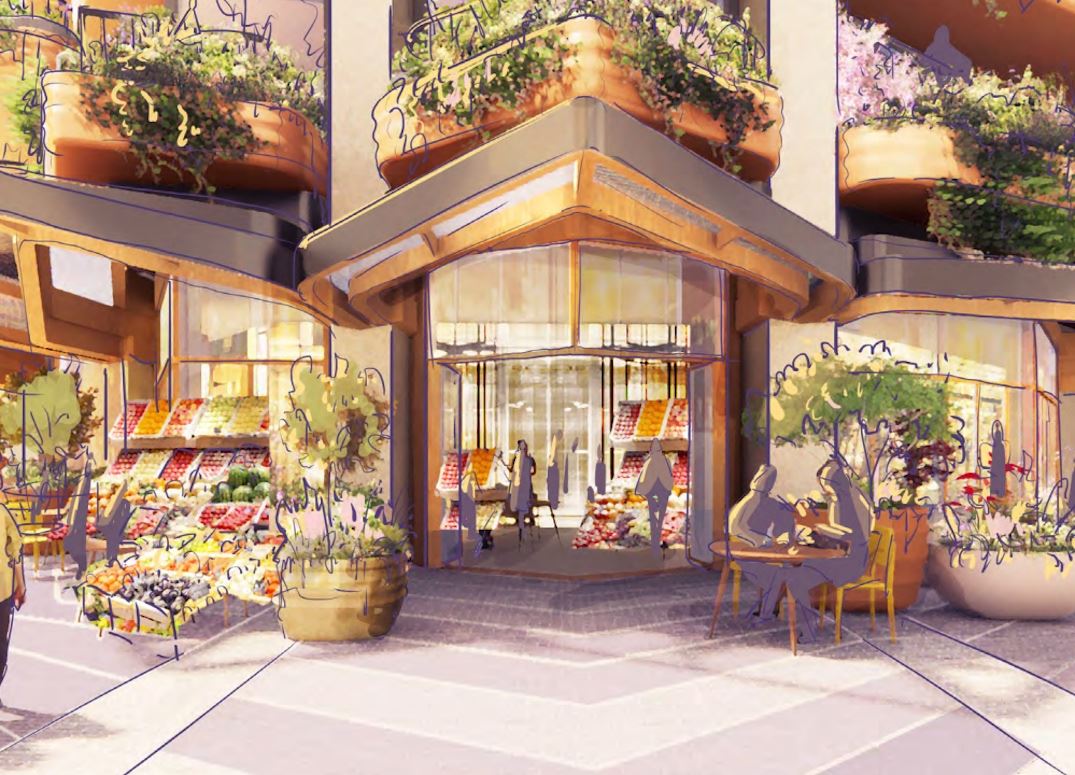 1700 Alberni Condos rendering 4