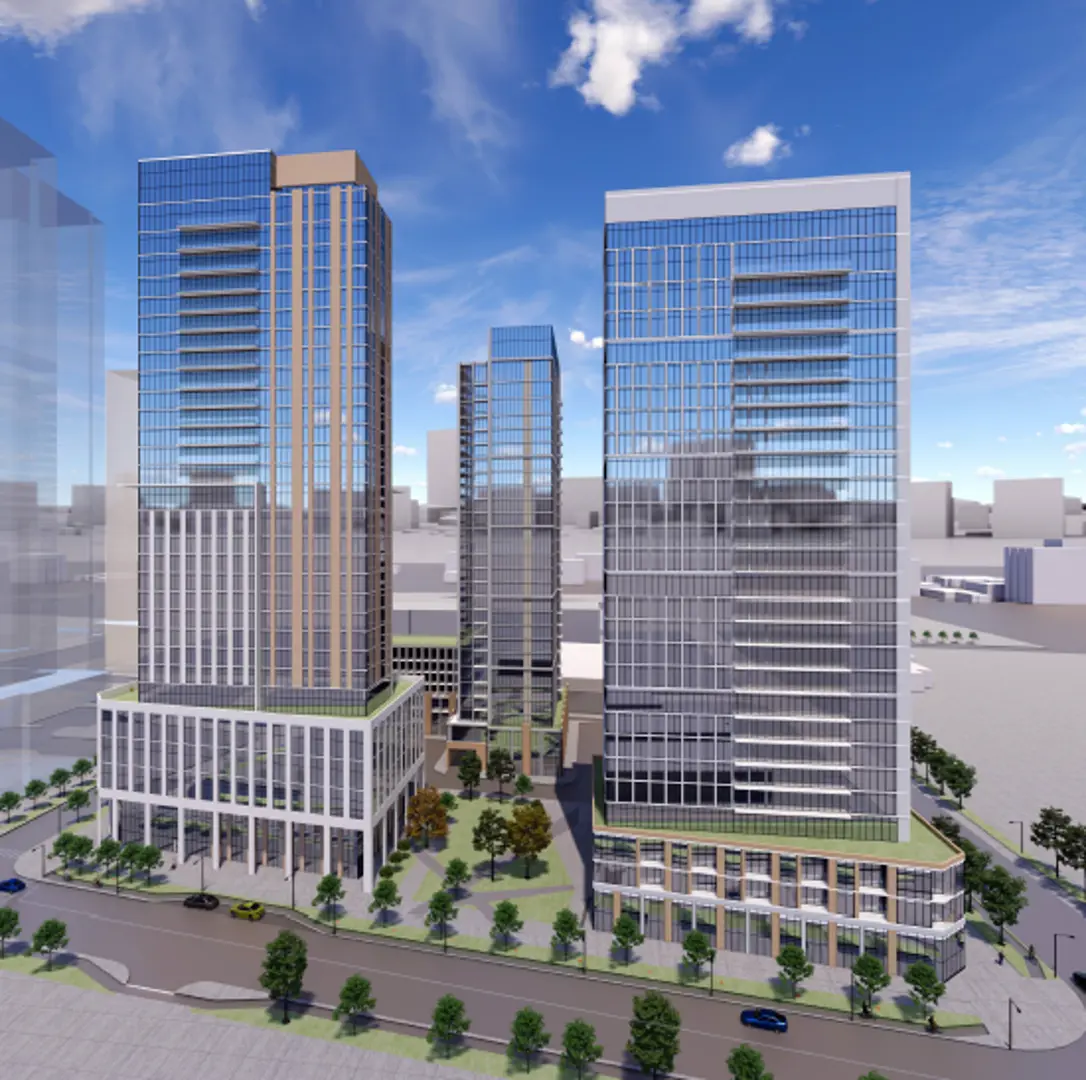 171 Maplecrete Road, 140 & 160 Doughton Road, Vaughan. Artist’s rendering.