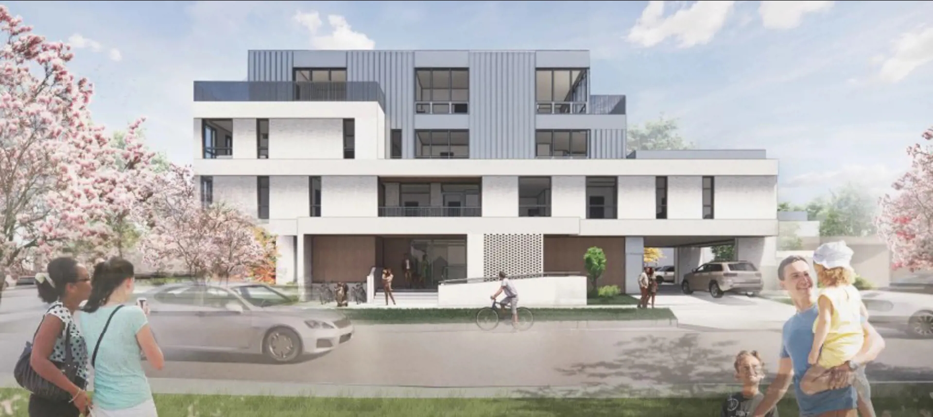 1733 Fairfield Road Condos, Victoria. Artist’s rendering.
