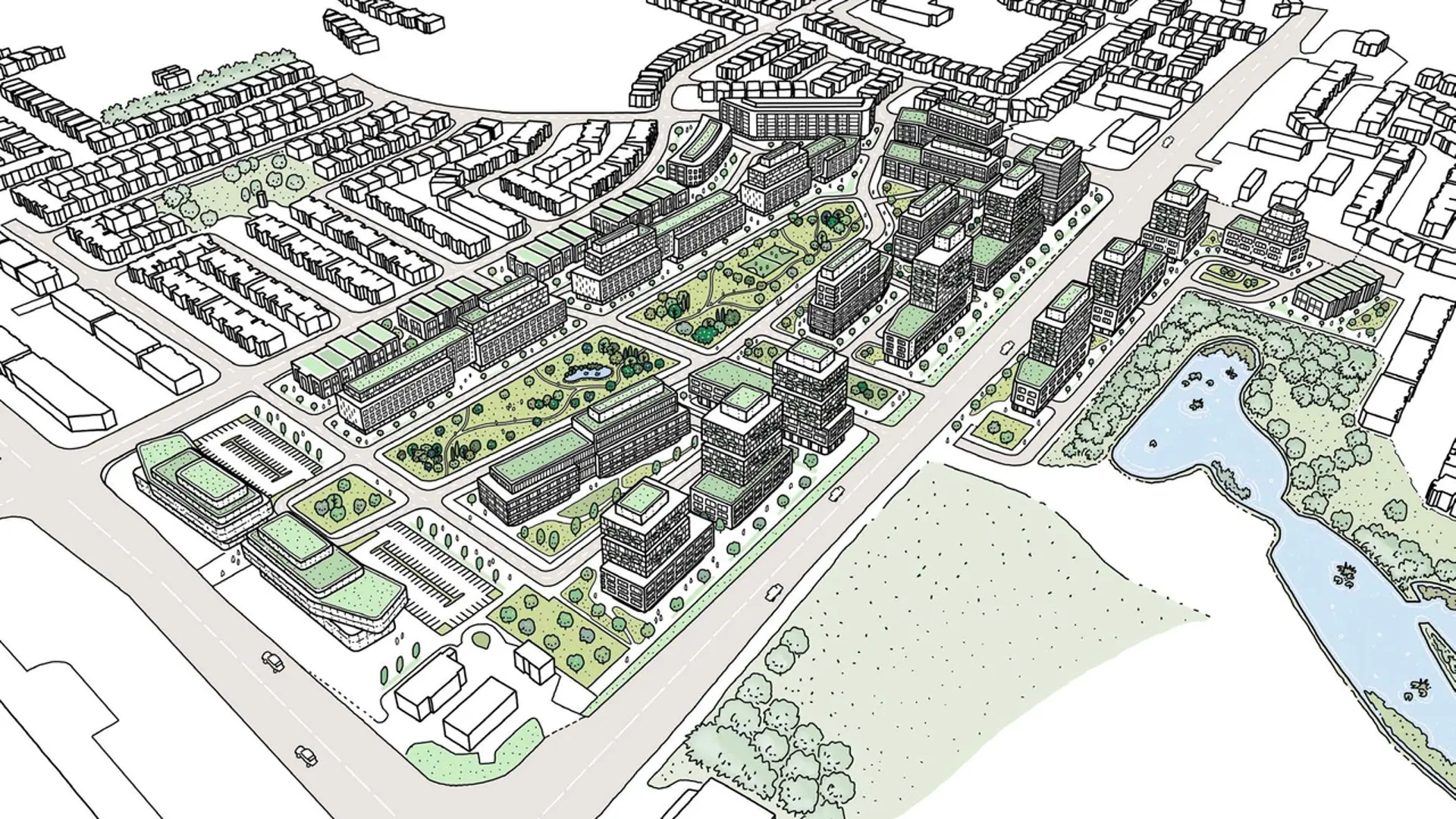 1735 and 1750 Steeles Avenue West - Townhomes, Brampton. Artist’s rendering.