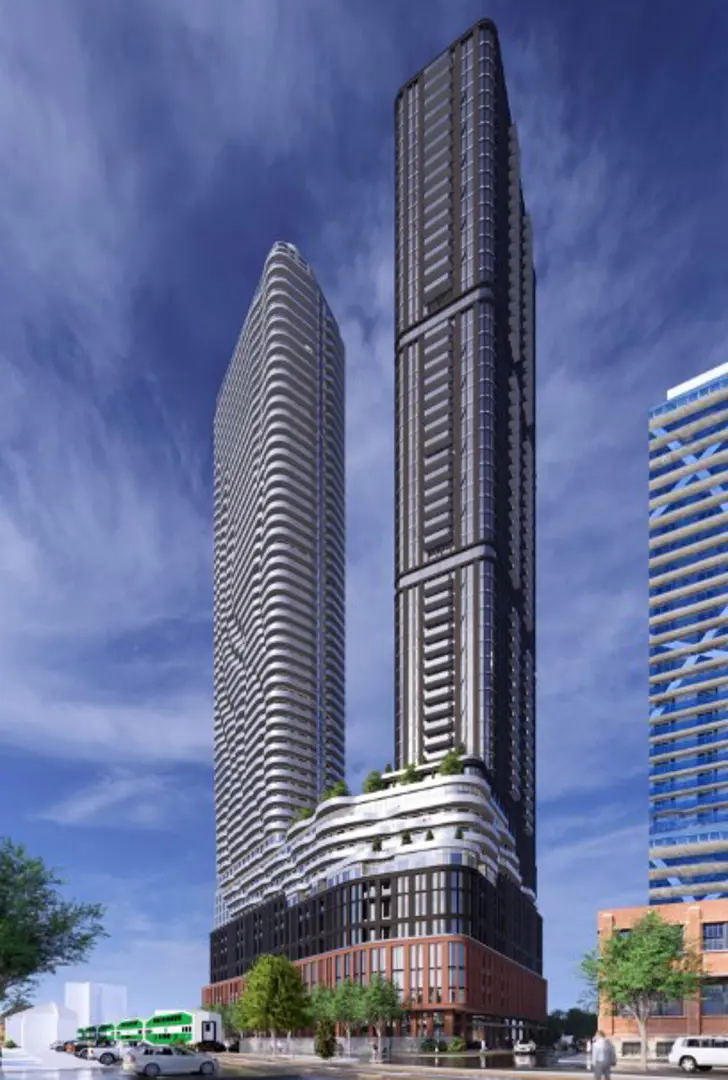 17-35 Railroad Street Condos, Brampton. Artist’s rendering.