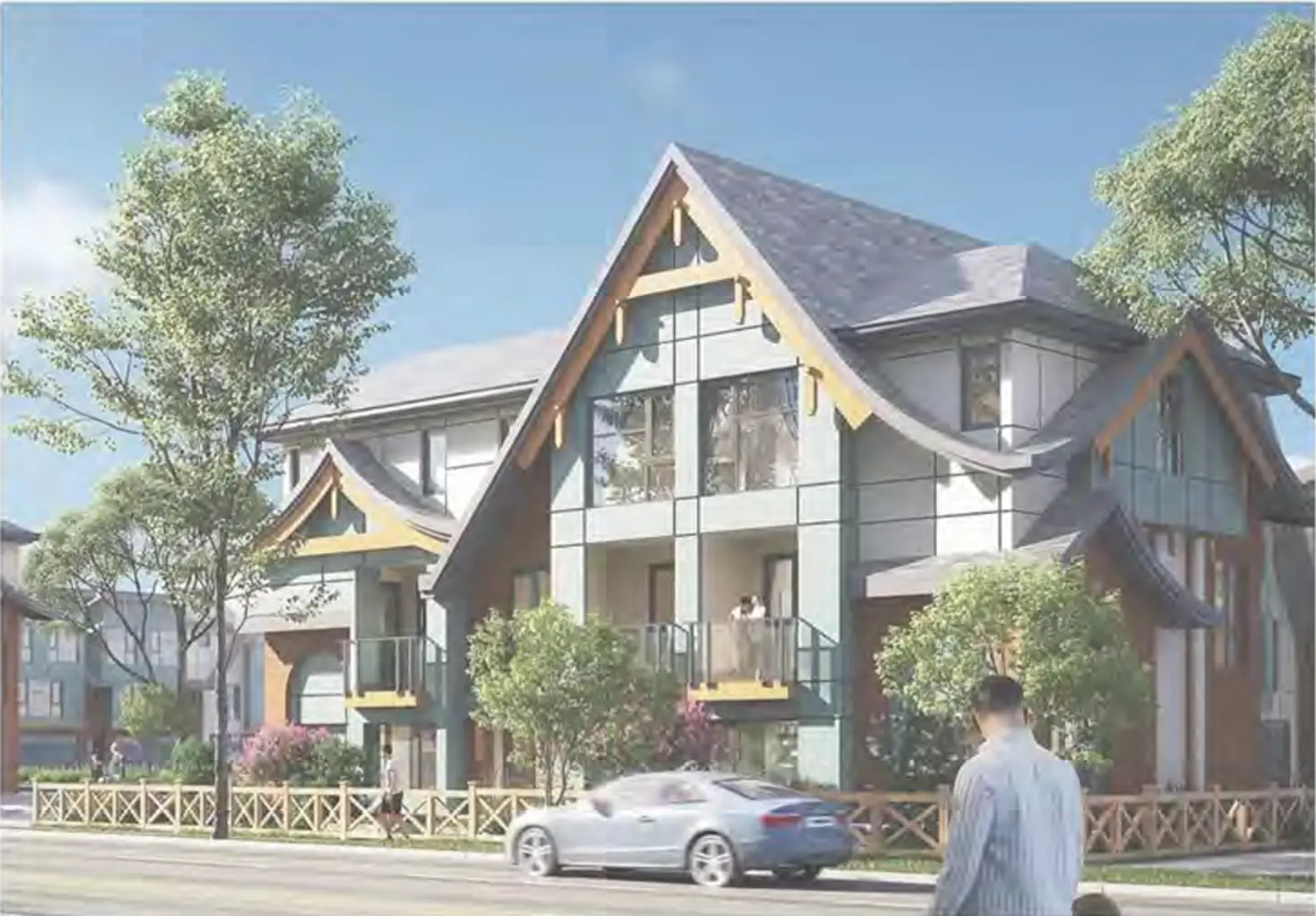 17380 100 Avenue Townhomes, Surrey. Artist’s rendering.
