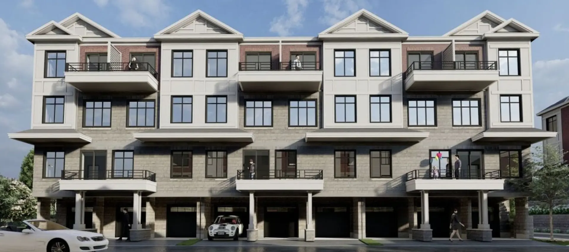 1775 Thorny Brae Place Townhomes, Mississauga. Artist’s rendering.