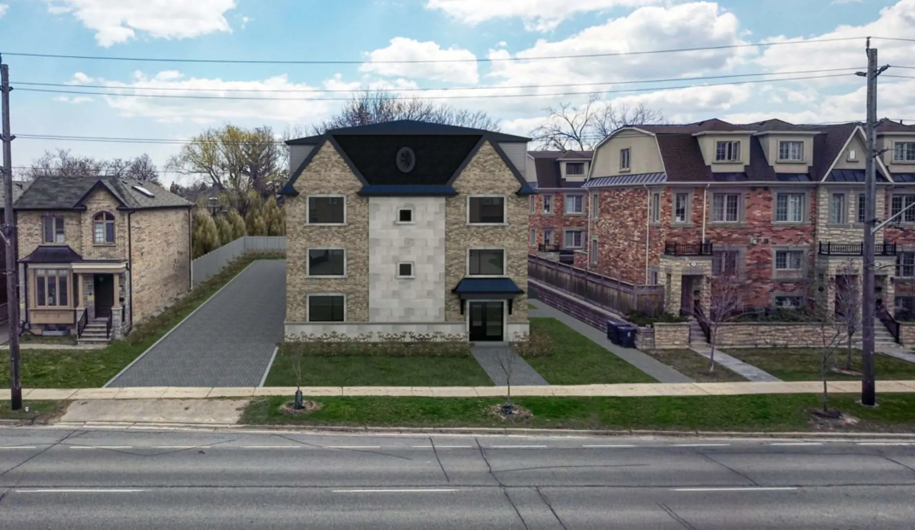 179 Finch Avenue East Townhomes, Toronto. Artist’s rendering.
