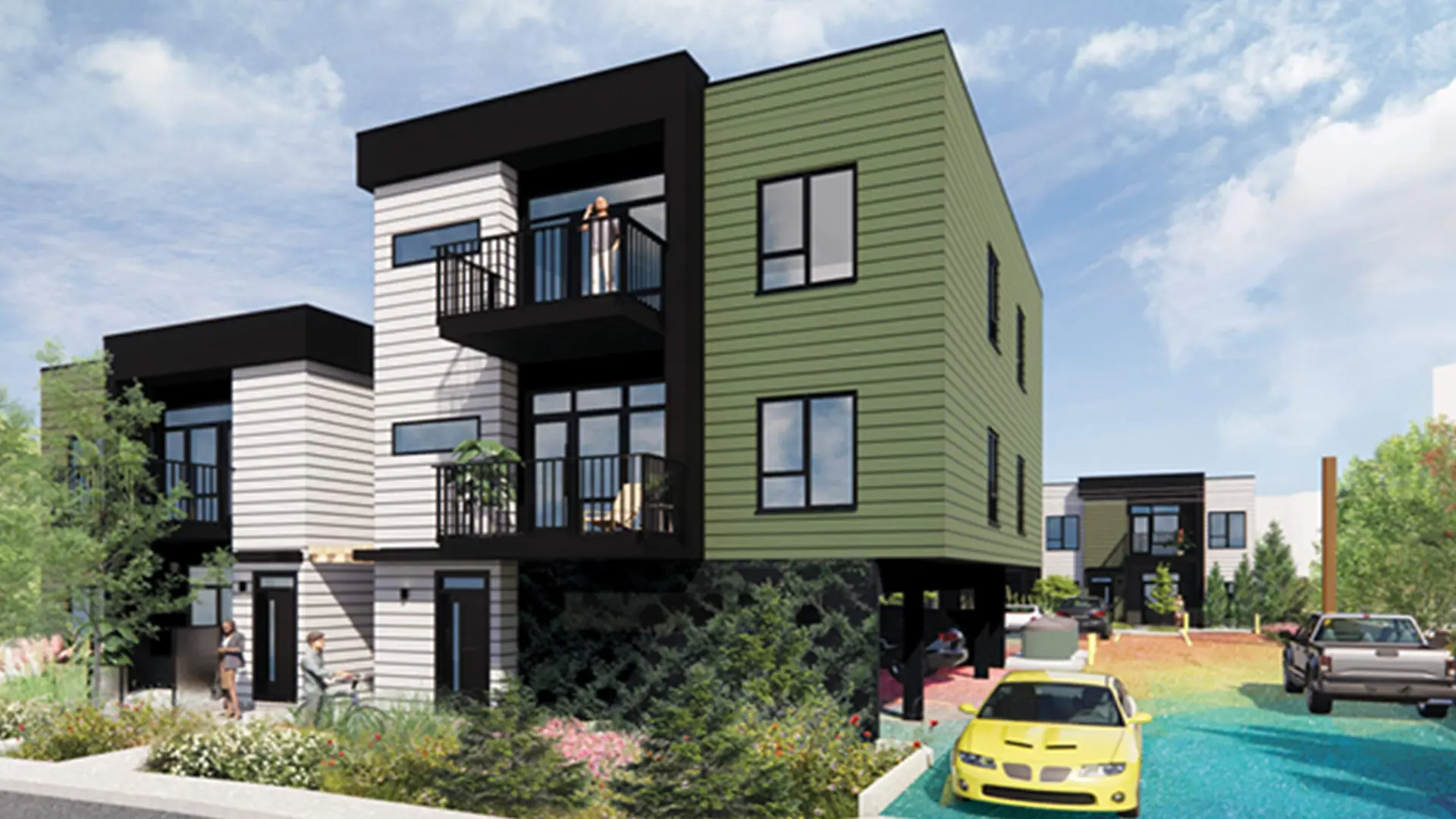 17A STREET, Calgary. Artist’s rendering.