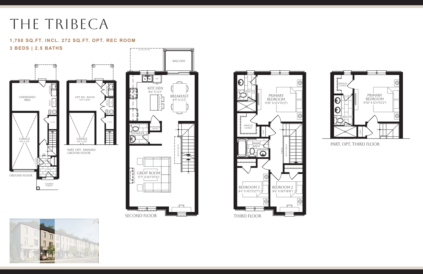 The Tribeca floor plan