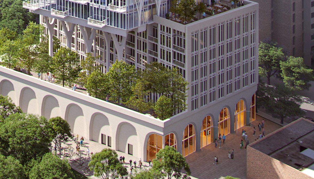 New high-rise condominium development in the Weston neighbourhood
