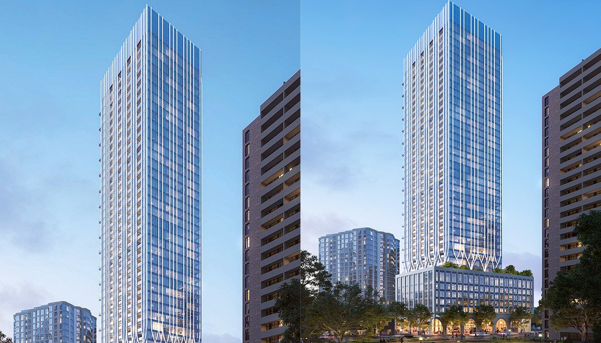 New 40 storey pre-construction condo with 488 units by Castlepoint Numa