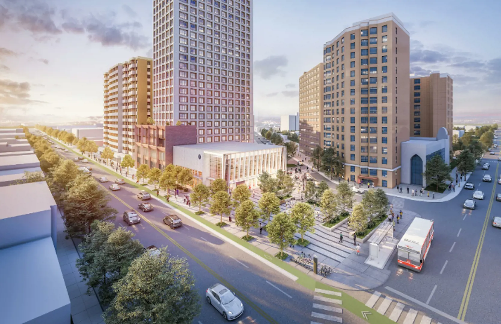 1801-1807 Eglinton Avenue West Condos, Toronto. Artist’s rendering.