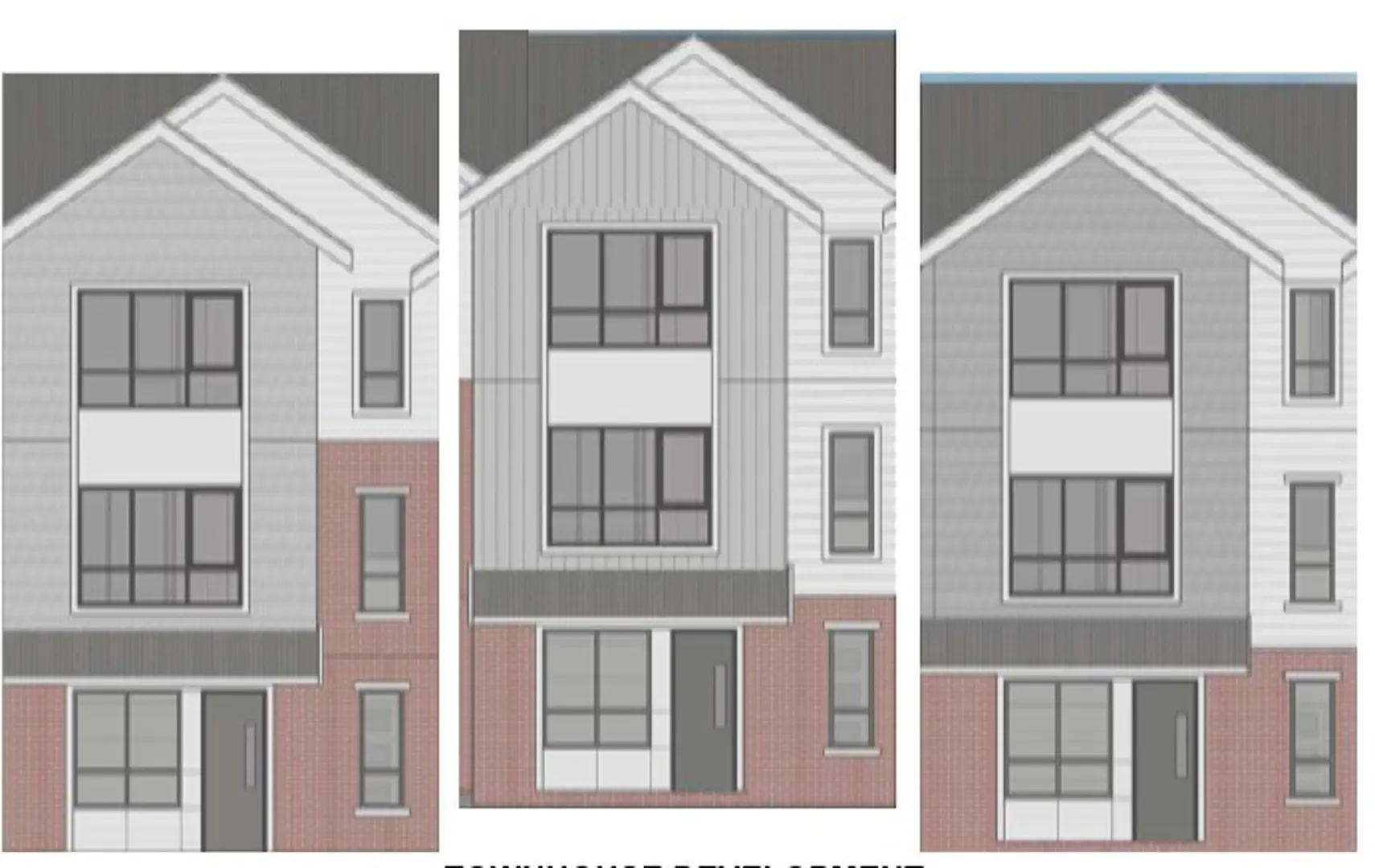 18253 74 Avenue Townhomes, Surrey. Artist’s rendering.