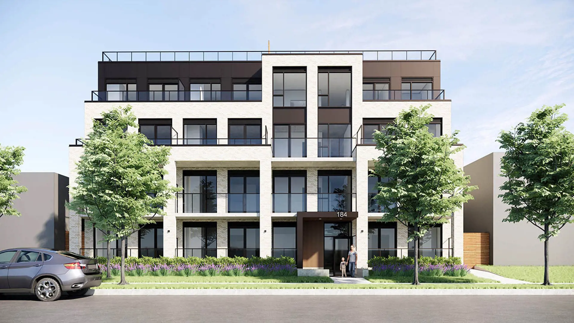 184 Chatham Avenue Condos, Toronto. Artist’s rendering.