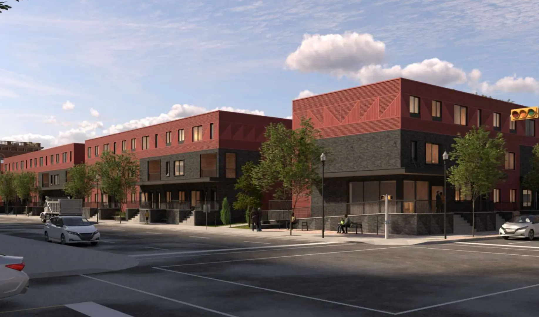 1840 Lorne Street Townhomes, Regina. Artist’s rendering.