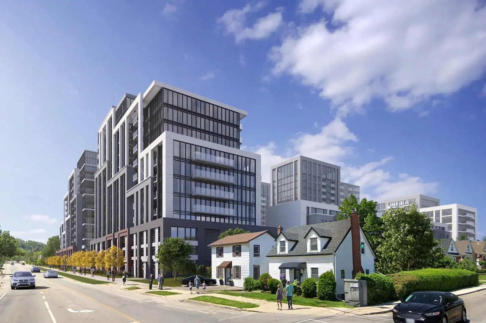 1842 King Street East Condos, Hamilton. Artist’s rendering.