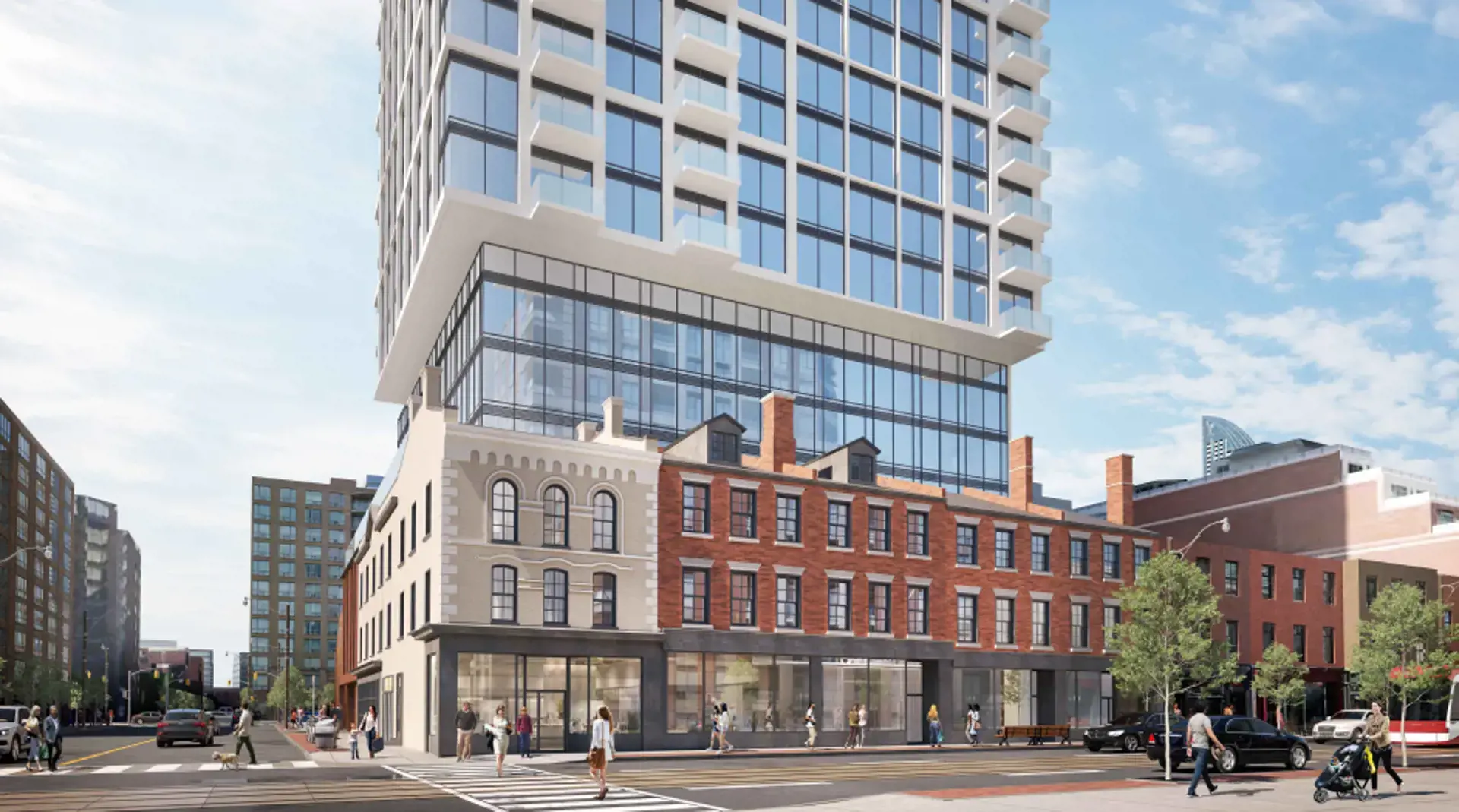 185 King Street East Condos, Toronto. Artist’s rendering.