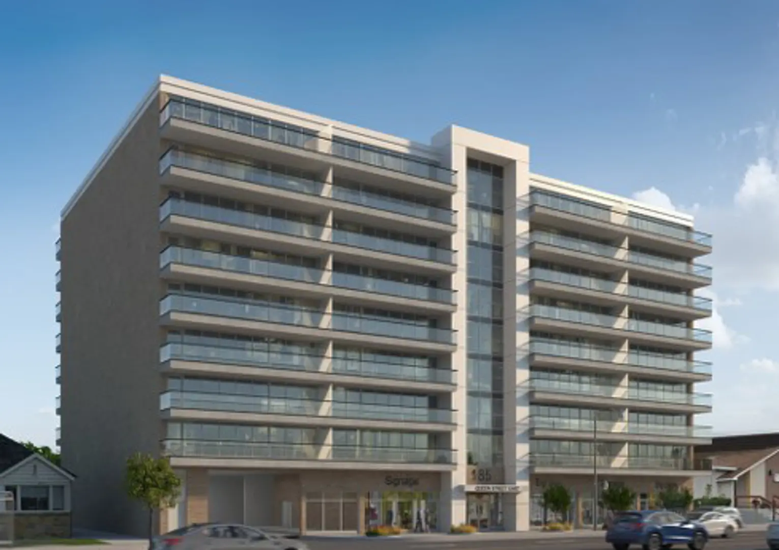 185-187 Queen Street East Condos, Brampton. Artist’s rendering.