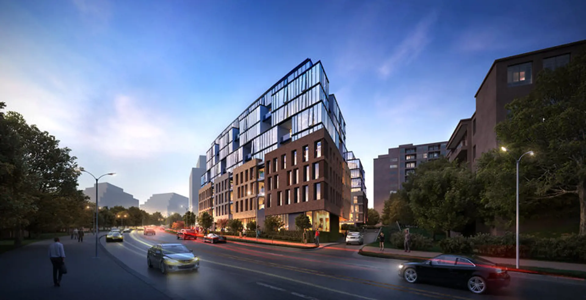 1861 O'Connor Drive Condos, Toronto. Artist’s rendering.