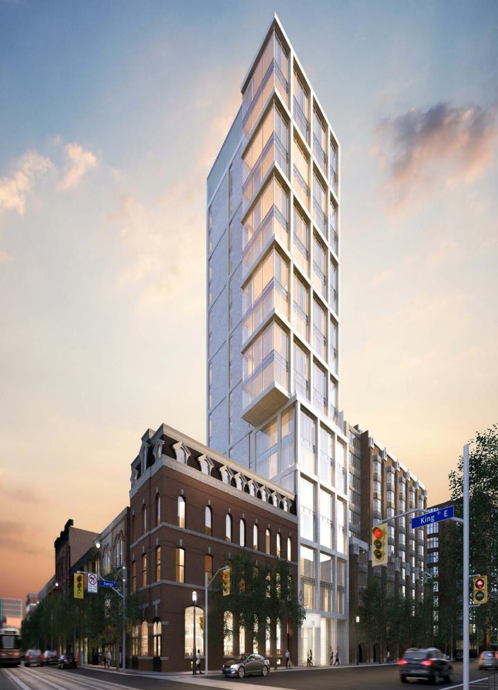 187 King Street East Condos rendering 2