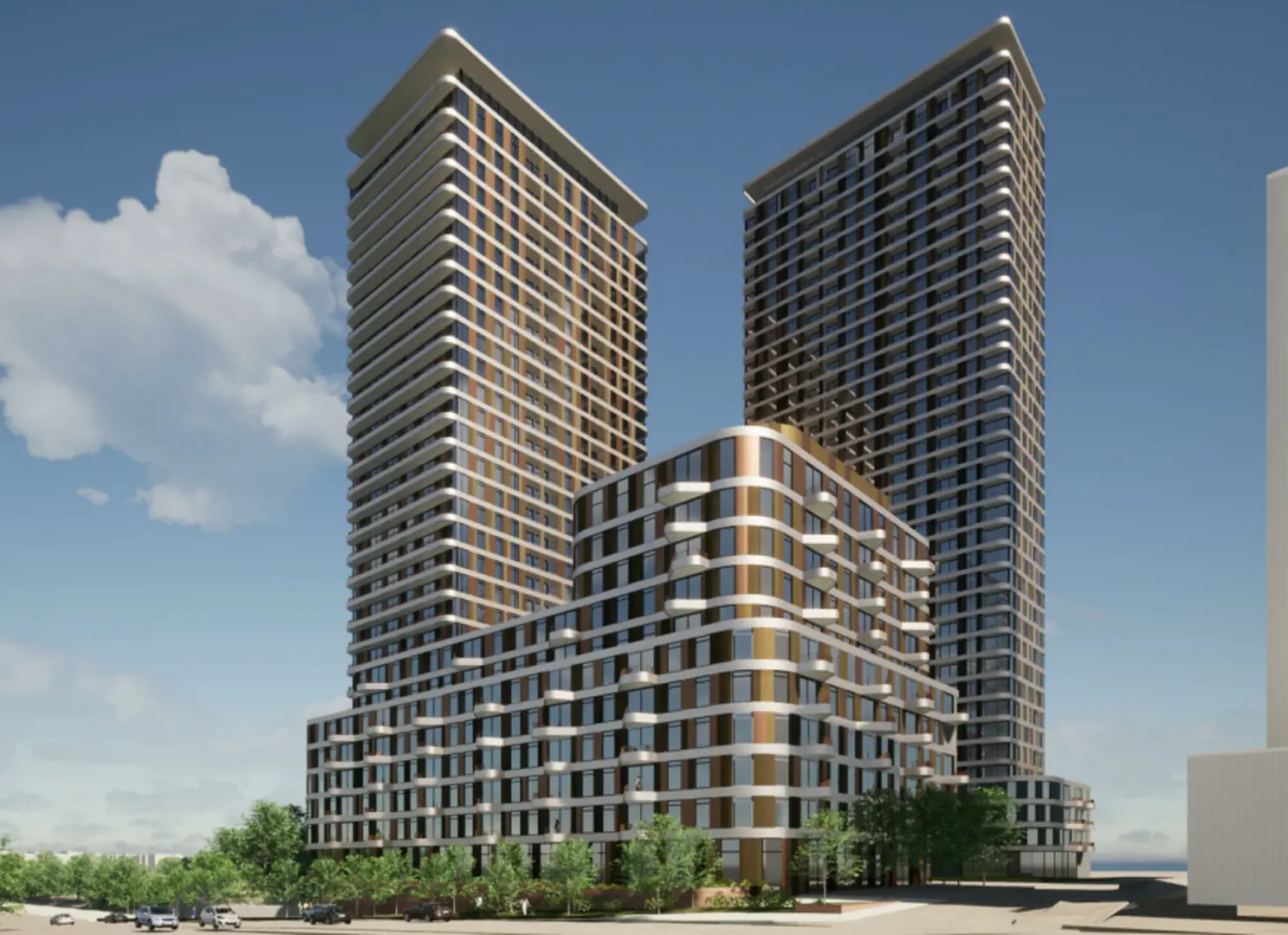 1875 Steeles Avenue West Condos, Toronto. Artist’s rendering.