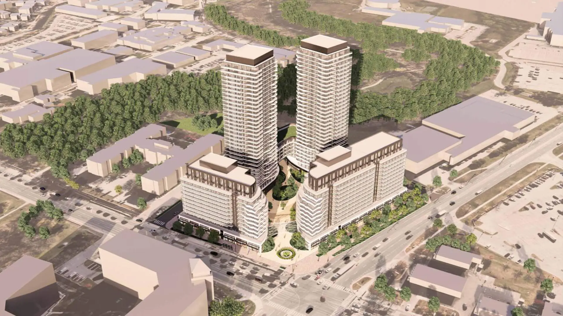 1881 Steeles Avenue West Condos, Toronto. Artist’s rendering.