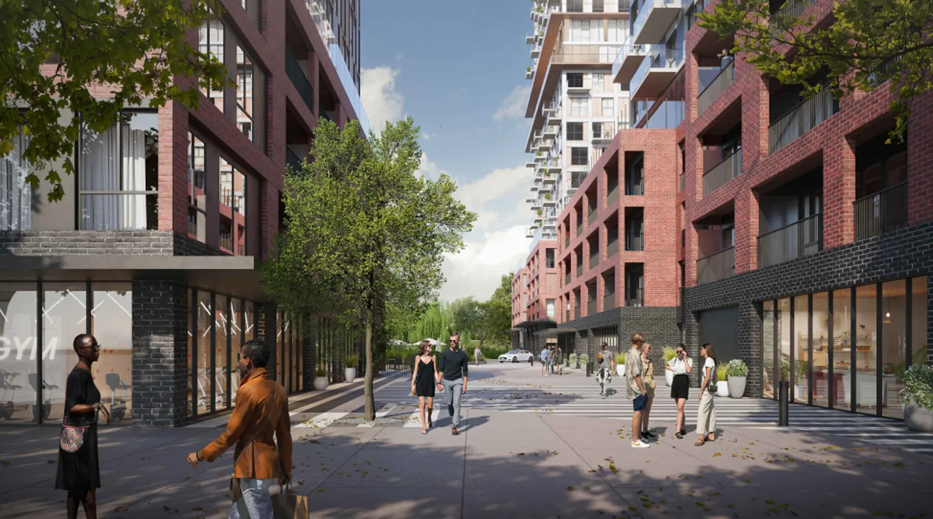 1891 Eglinton Avenue East Condos, Toronto. Artist’s rendering.